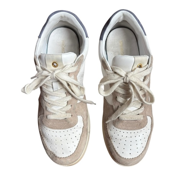 Veronica Beard Lennox Sneakers White Dusk Blue Women’s Size 11 M - Picture 7 of 15